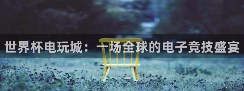 世界杯预选赛亚洲：世界杯电玩城：一场全球的电子竞技盛宴
