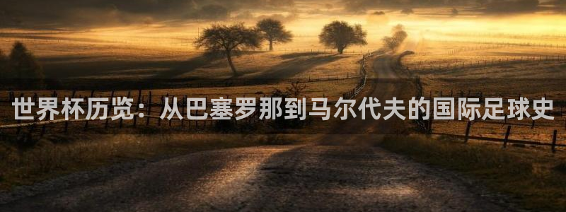 世界杯预选赛亚洲：世界杯历览：从巴塞罗那到马尔代夫的国际足球史